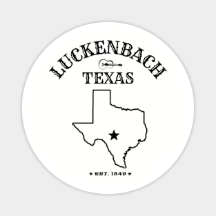 LUCKENBACH TEXAS T-SHIRT Magnet